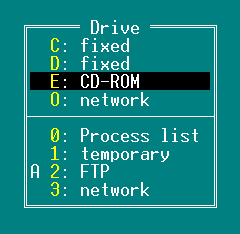 far-drive-menu